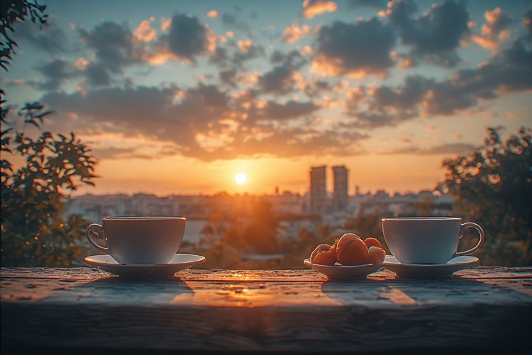 Menikmati Waktu Santai Saat Hari Mulai Berakhir